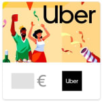 Tarjeta Uber 100€ por solo 85€ en Amazon