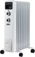 EDM Radiador aceite 9 elementos 2000w por solo 24€