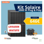 Kit Solaire 2000w - Plug & Play - HyxiPower à 646€