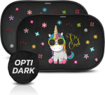 2 Parasoles Coche con protección optidark diseño Unicornio por 4,99€