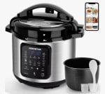 Olla Presión Eléctrica Aigostar 6L 1000W, Robot Cocina 18 en 1 por 53.36€