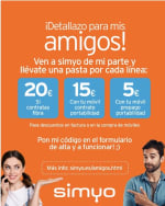 Regalo bienvenida entre 5 y 50€ según lo que contrates