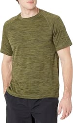Amazon Essentials Men's UV UPF 50+ T-Shirt - Olive Green XL