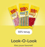 Probeer Look-O-Look met 50% cashback via Tikkie