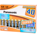 Pilas Panasonic AAA 40 unidades 6.36€ (0,16€/ud) tiendas fisicas
