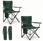 Set de 2 Sillas acampada plegable portátil piscina o playa por 24.95€