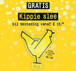 Gratis Kippie slee bij je bestelling
