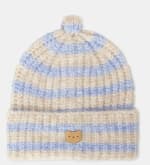 Gorro rayas con dibujo frontal de bebés por 2.99€