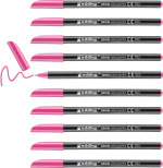 10 rotuladores Edding 1200-009 con Punta de Fibra 1mm en rosa y amarillo por 4.90€