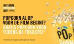 Gratis kleine popcorn, bij aankoop van een popcorn bij Pathé