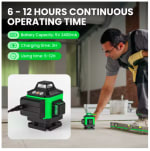 Nivel láser 360º 4D 16 líneas automático por 23.65€