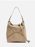Bolso hobo con asa bandolera extraíble beig por 12€