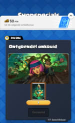 Onkruid spreuk gratis bij Clash Royale