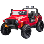 Todoterreno 12V rojo coche eléctrico niños por 149,00€
