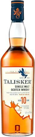 Talisker 10 Year Old Single Malt Whisky at £26.60 S&S on Amazon