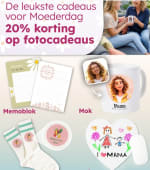 20% korting op fotocadeaus bij Smartphoto