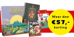 Spellen pakket met 4 spellen voor €49,99 bij 999games