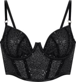 Hunkemöller Niet-voorgevormde longline beugel bh Elle Zwart voor €12,50 bij Bol