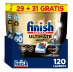 120 pastillas Finish Powerball ULTIMATE PLUS ALL IN 1 por 18,89€