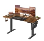 Bureau assis-debout réglable en hauteur Songmics à 139,99€