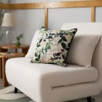 Habitat Leaf Print Cushion 43x43cm for £1