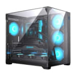 Torre PC Caja Gaming Hiditec SKY Triple Cristal Templado ATX por 63.79€