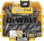 DEWALT 25 Piece PZ2 Screwdriver Bit Set in Tic Tac Box for £3.95