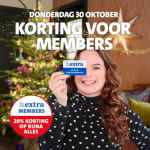20% korting op bijna alles voor members bij Intratuin op 30 oktober
