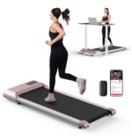 Cinta de correr 2 en 1 pantalla LCD 2,5 HP 300 lb por 94,82€