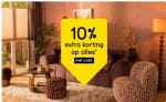 10% extra korting op bijna alles bij Leen Bakker