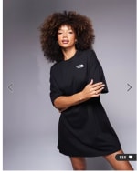 Robe t-shirt à logo The North Face Simple Dome à 36€