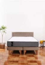 Cama Europea Zen Best 2 Plazas Colchon Resortes por $239.990