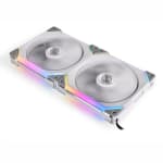 Ventilador Lian Li UNI Fan SL140 RGB PWM (Dual Pack) Blanco 140mm por 13.95€