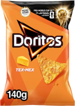 Doritos Tex Mex, Nachos con sabor a queso 140 g por 1.12€