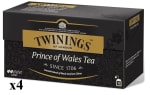 4 Paquetes de Prince of Wales TWININGS, caja 25 sobres por 13.09€