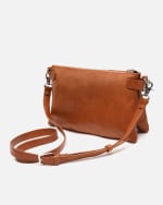 Bolso bandolera pequeño con doble cadena extraíble y detalles metálicos por 12€