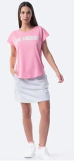 Minifalda de felpa de deporte de mujer TEX por 1.99€.