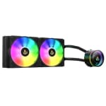 Kit refrigeración líquida Forgeon Azoth 240 ARGB negro por 59,99€