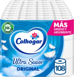 108 rollos Colhogar Ultra Suave Original de 2 capas por 19.77€