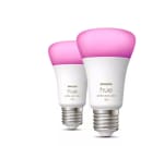 Pack de 2 ampoules connectées E27-1100lm à 109,99€