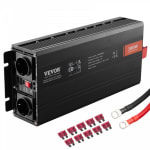 Inversor de onda sinusoidal modificada 3000 W 12VCC‑230VCA por 141.45€