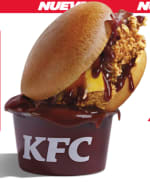 KFC Burger Sobrada BBQ por 2,99€ + 1.99€ nueva salsa XXL