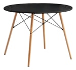 Juego Comedor Mesa Redonda 80cm + 4 Sillas Eames por $1,346 | Mercado Libre