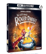 Blu-Ray & 4K Ultra-HD Qui Veut la Peau de Roger Rabbit à 14,99€