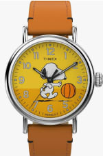 Timex Reloj Analógico para Hombres de Cuarzo , correa de piel Snoopy por 62.93
