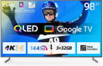 CHiQ U98F8TGPRO 98 Inch 4K QLED 144 Hz Google Smart TV voor €1.245 bij Bol