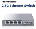 Commutateur HORACO 2.5GbE à 20,99€