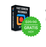 Gratis licencia 1 año Fast Screen Recorder 2.1.0.19