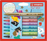 STABILO Trio DECO - Metallic Viltstift Etui Met 8 Kleuren voor €5,54 bij Amazon