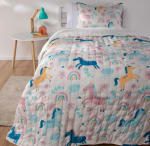 Cubrecama Infantil Sherpa Rain Mica Kids por $19.990